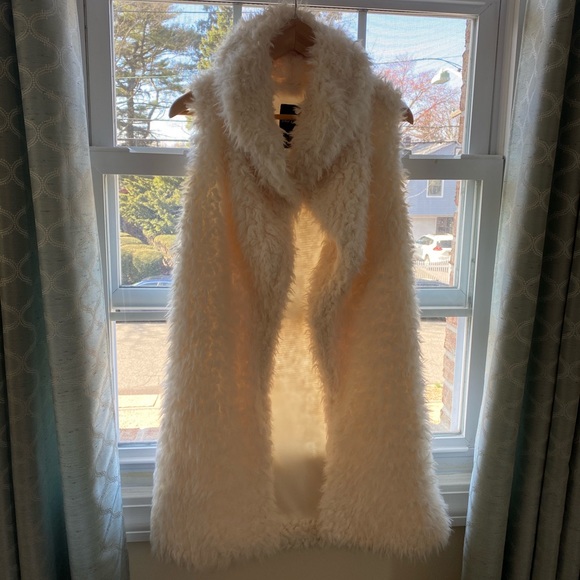 Me Jane Jackets & Blazers - Long off white/ cream vest